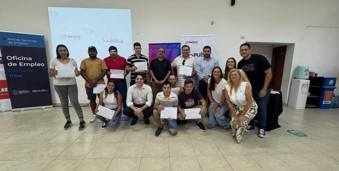 Pilar suma nuevos egresados del programa Impulsa en oficios y formación laboral