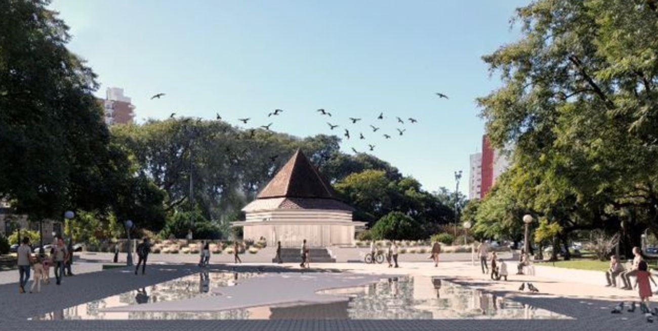 Así quedará el espejo de agua de El Palomar tras la obra de renovación