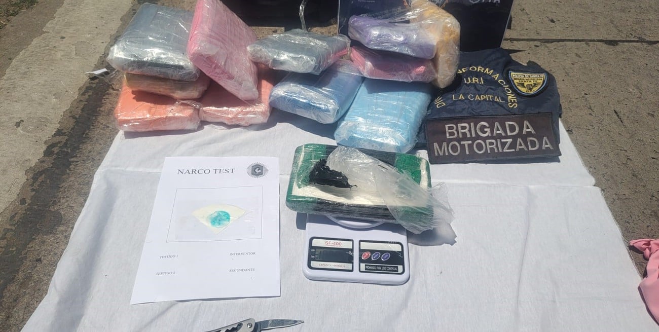 Una persecución policial por transporte de droga movilizó a 16 patrulleros en la ciudad de Santa Fe