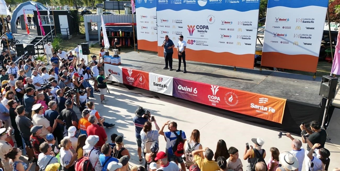 Poletti en la Maratón Santa Fe–Coronda: "Esto es mucho más que una largada. Es tirarnos al agua en la historia"