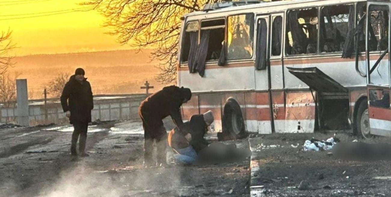 Ataque con drones rusos en Ucrania deja decenas de muertos y heridos 