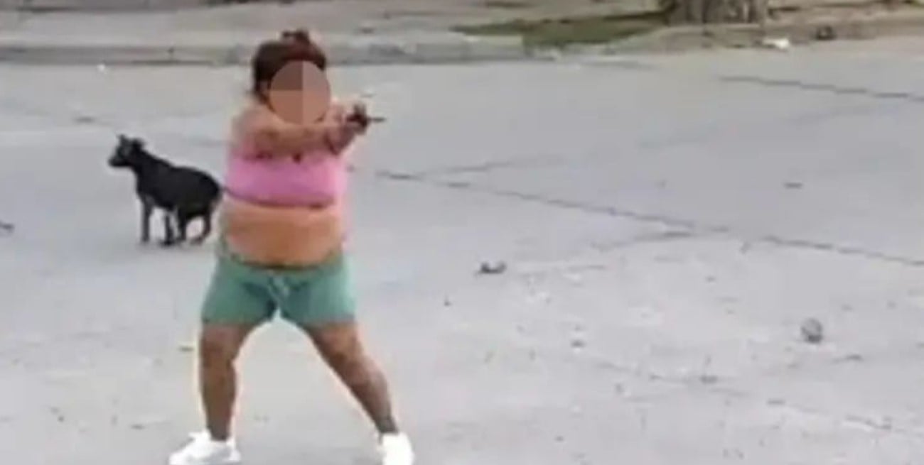 Salta: detuvieron a “Pepita la Pistolera” tras un video a los tiros en la calle