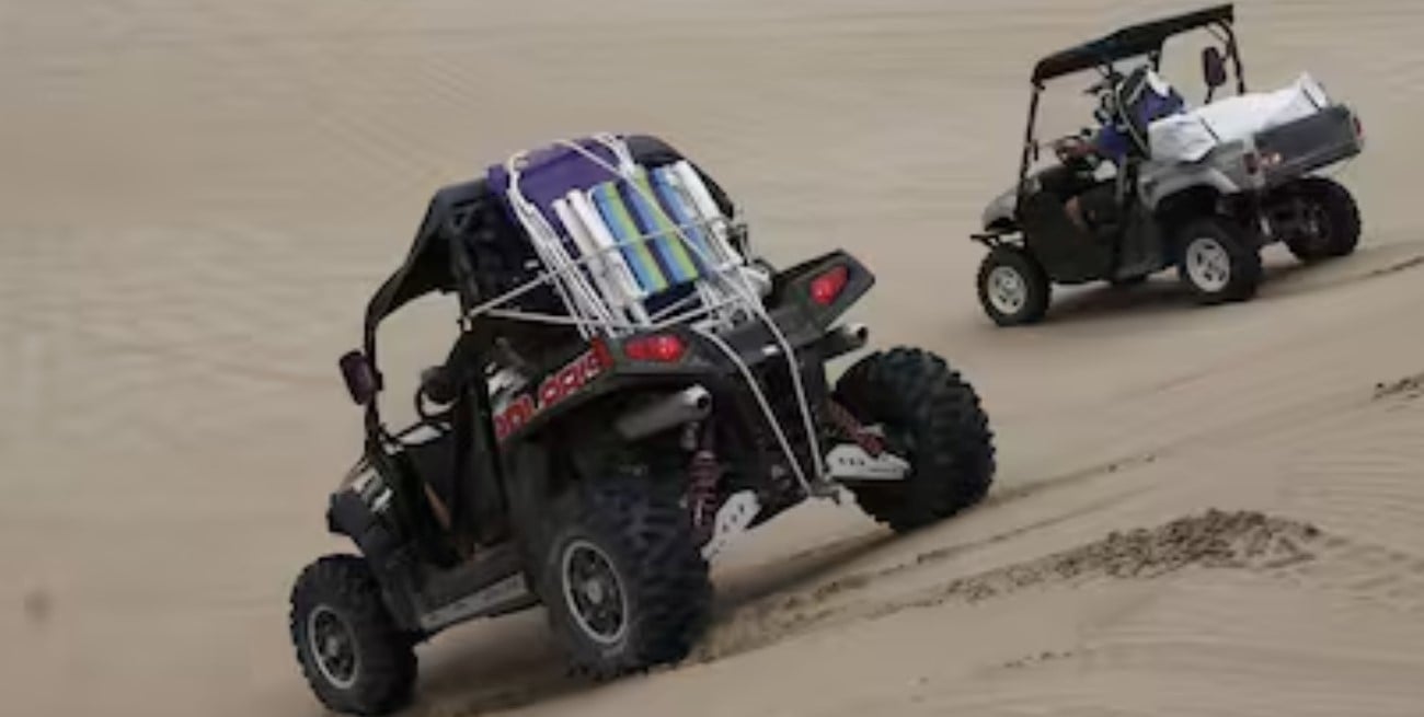 Pinamar: prohíben 4x4 y UTV en zonas de arena para evitar nuevos incidentes