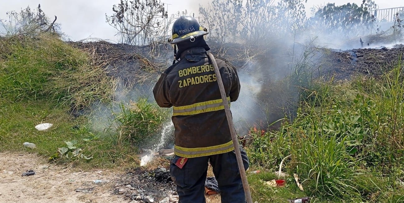 Quema de pastizales reiteradas se registraron en accesos y zonas periféricas de Santa Fe