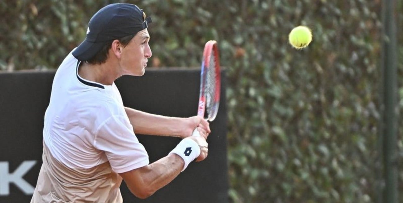 Román Burruchaga y Lautaro Midón, el plato fuerte del lunes en el Quini 6 Rosario Challenger