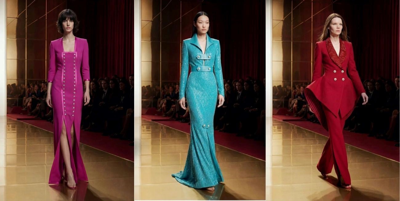 La impresionante colección creada con inteligencia artificial que sorprendió en París