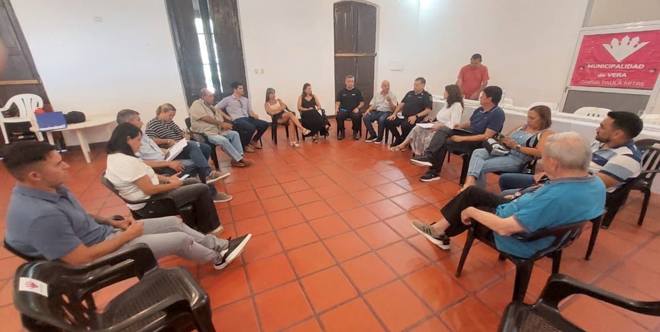 La Junta Local de Seguridad analizó la situación de Vera y coordinó acciones conjuntas
