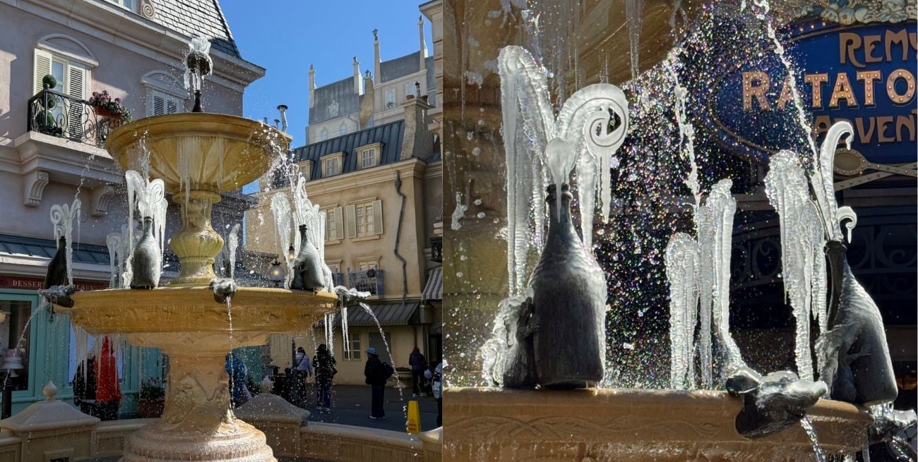 Frío inusual en Orlando: se congelaron atracciones de Disney World y Universal 