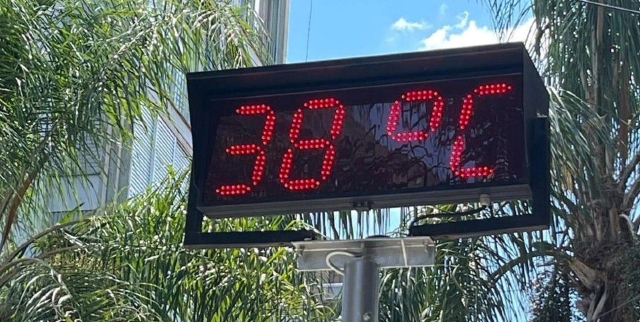 Concordia fue la ciudad más calurosa del país este miércoles