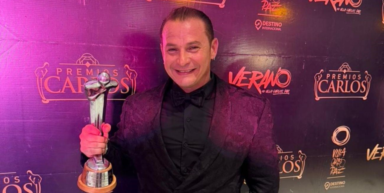 Matías Ramírez ganó el Premio Carlos como Mejor Atracción con su homenaje a Gasalla