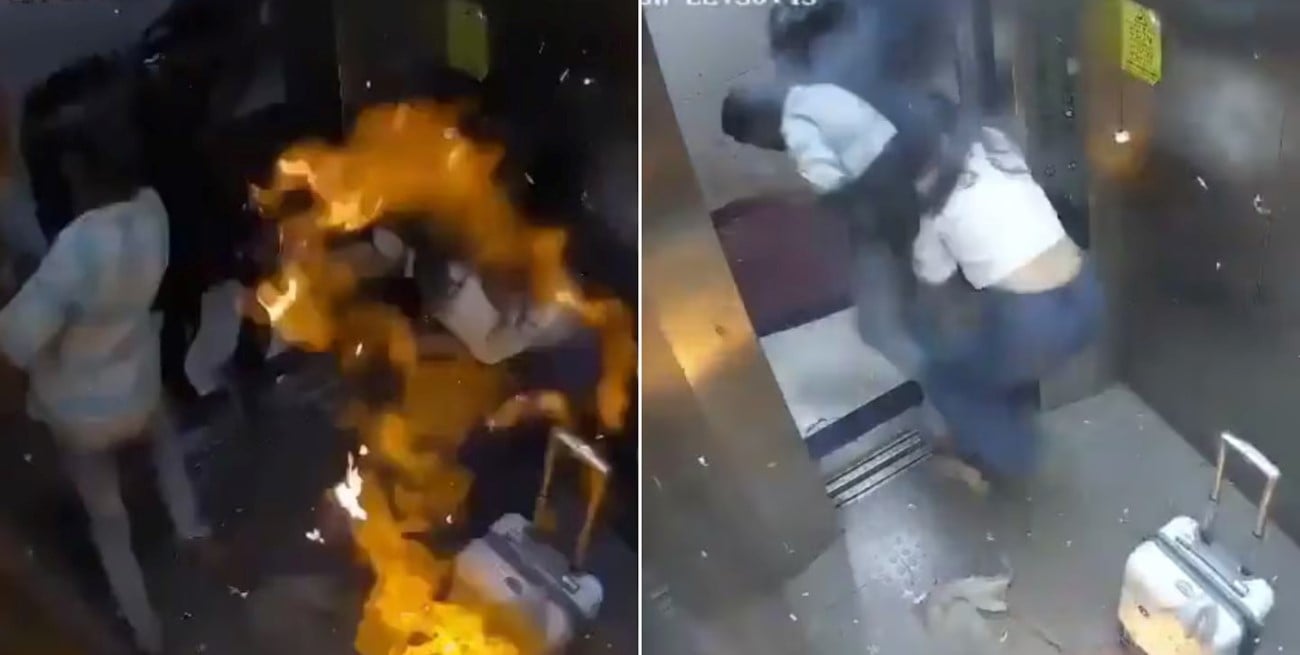 Tres heridos en India tras la explosión de globos inflamables en un ascensor 