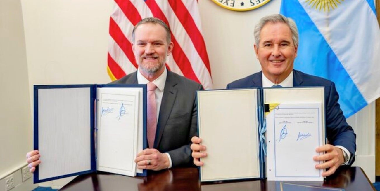Quirno anunció desde Washington que Argentina firmó el acuerdo comercial con Estados Unidos