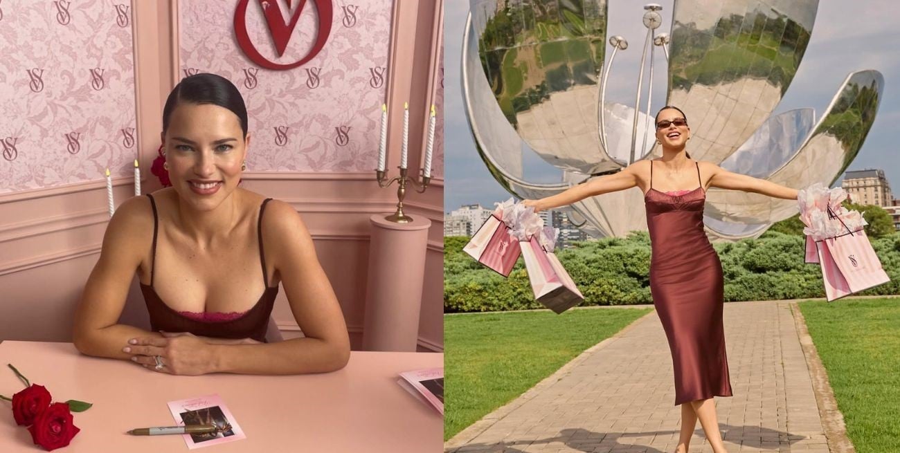 Furor en Buenos Aires por la visita de la top model internacional Adriana Lima