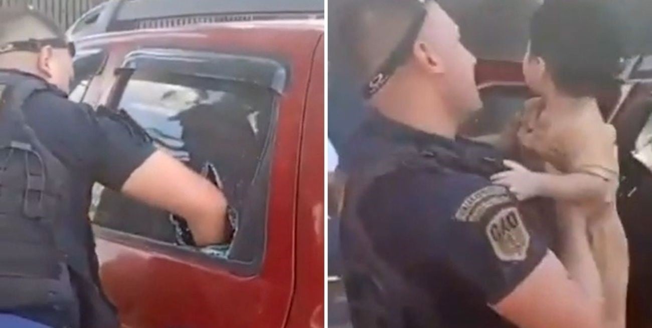 Pilar: dejaron a su nieto de 2 años encerrado en el auto para ir de compras y la Policía lo rescató