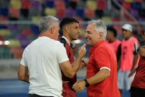 Madelón, DT de Unión. Foto: Joaquín Camiletti