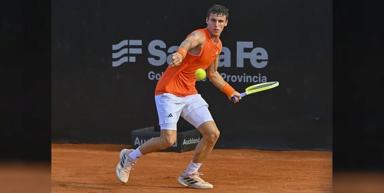 Cerúndolo sigue firme: triunfo ante Pellegrino y semifinal en el Quini 6 Rosario Challenger