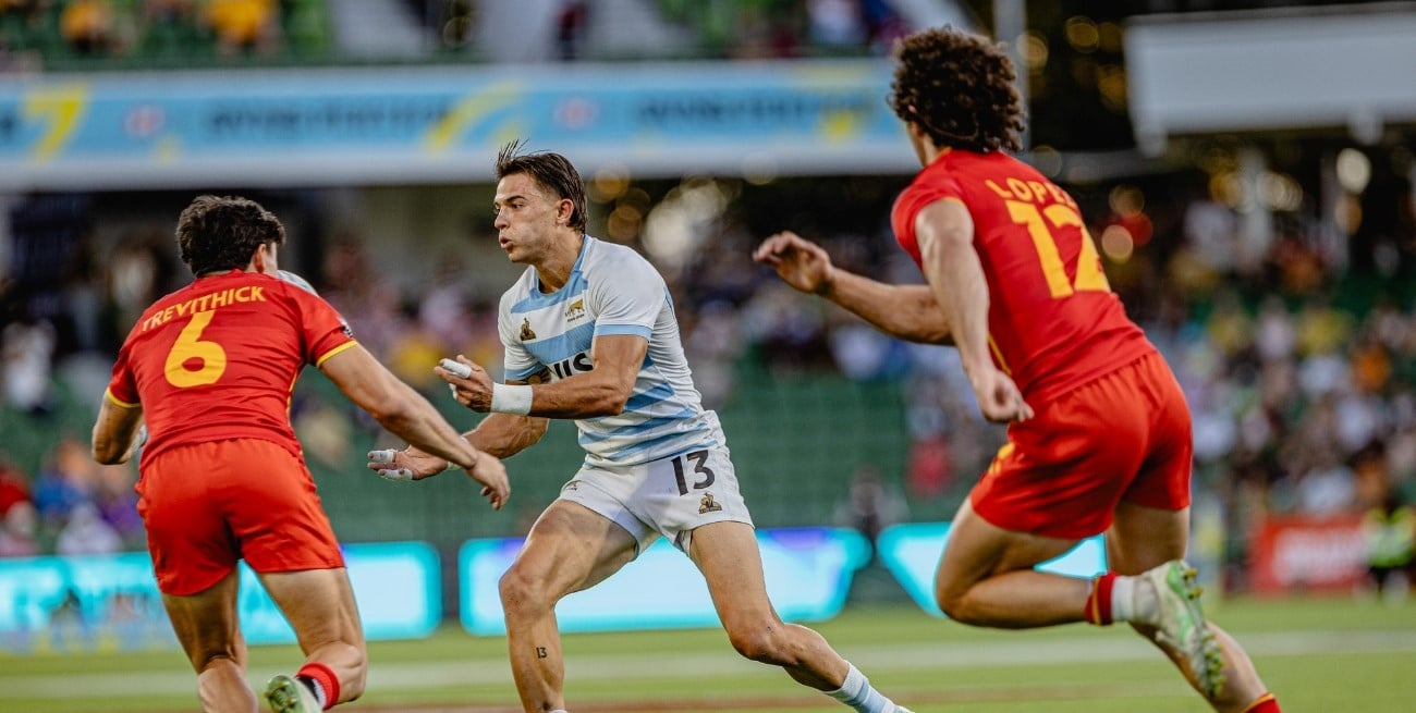 Los Pumas cerraron el Seven de Perth con dos triunfos y terminaron quintos