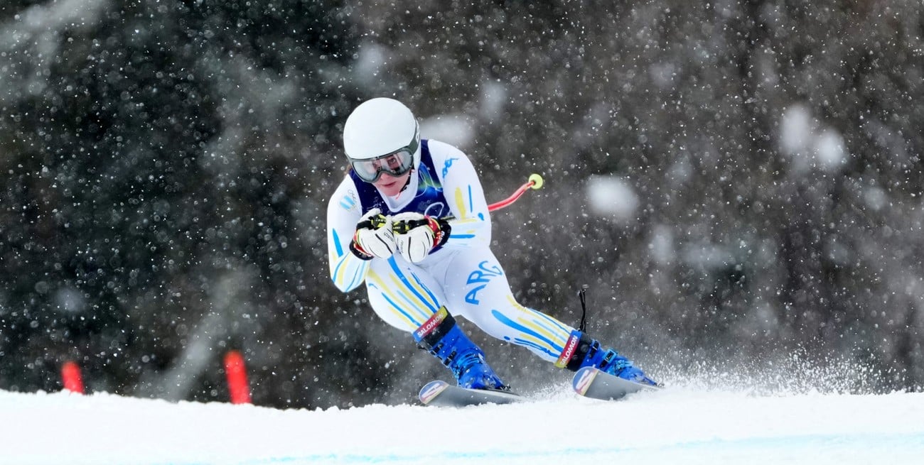 Argentina ya compite en los Juegos de Invierno en una jornada de récords y sustos