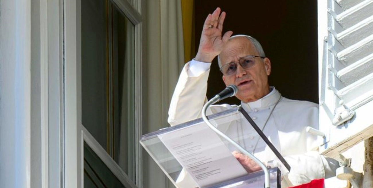 León XIV: “El futuro de la humanidad está en la fraternidad, no en las armas ni en el poder”