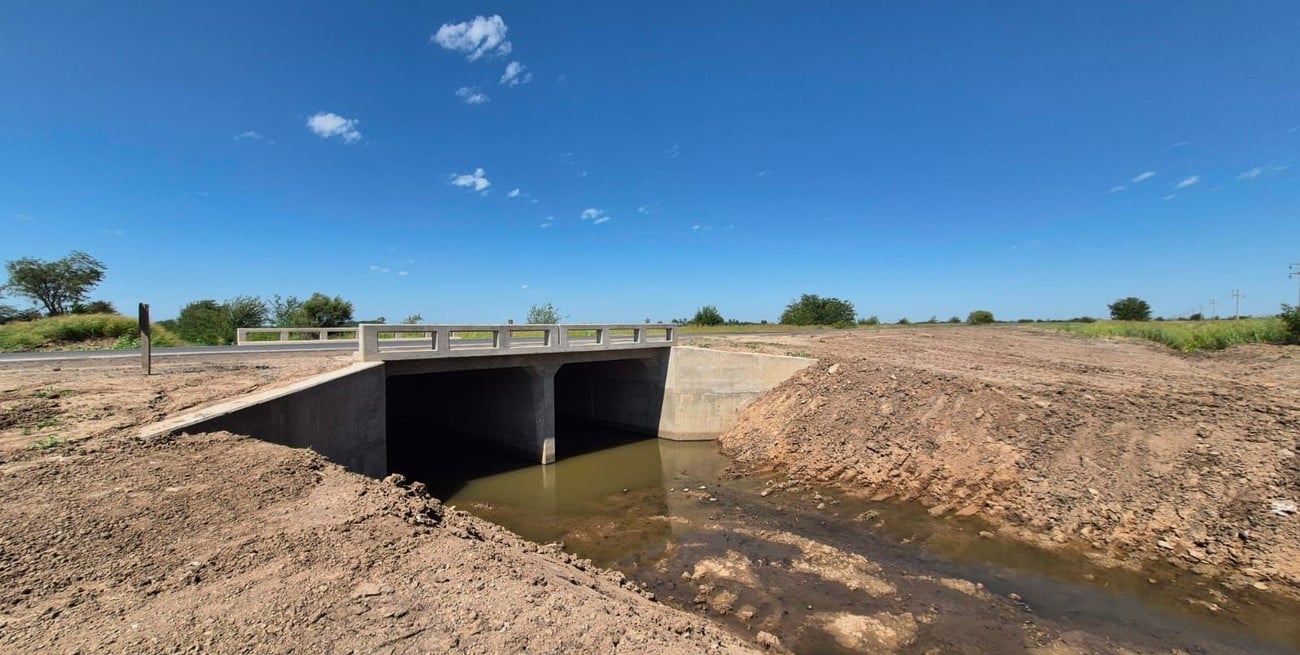 Canal Irigoyen: finaliza una obra clave para el área productiva del departamento San Jerónimo