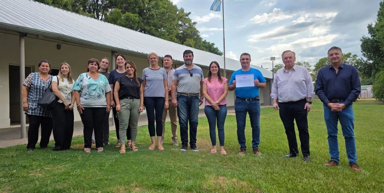 Michlig participó de una intensa agenda de trabajo en Ambrosetti y Soledad