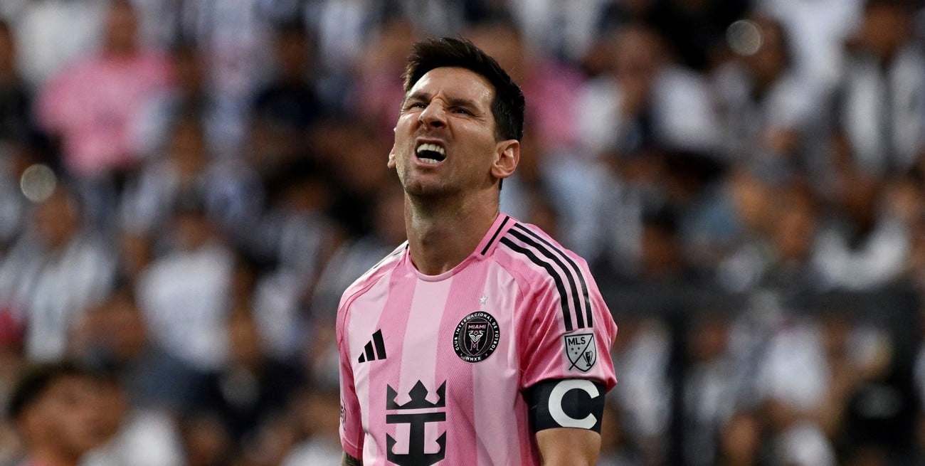 Inter Miami frenó su amistoso en Puerto Rico por una lesión de Messi