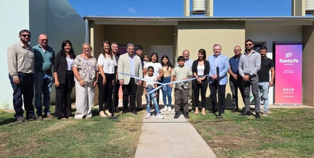 Arrufó sumó seis nuevas viviendas y millonarios aportes provinciales