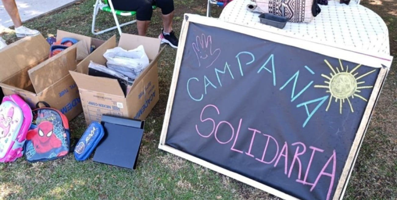 Lanzan en Sastre una campaña solidaria para que ningún alumno empiece las clases sin útiles