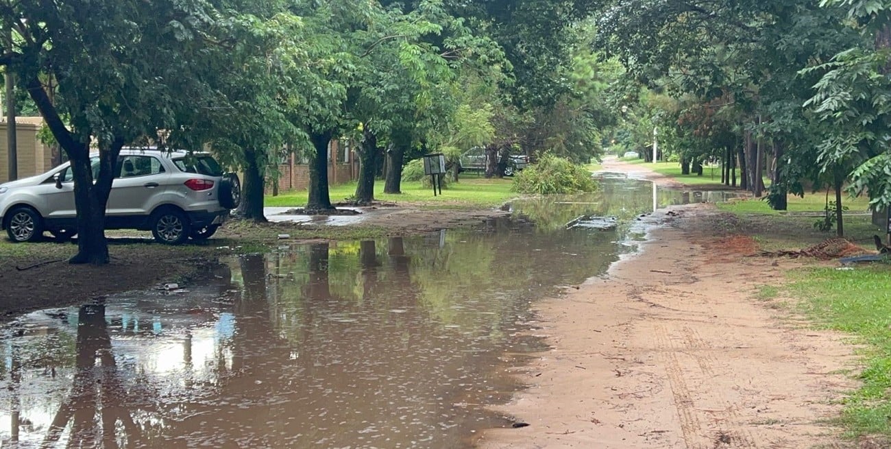 Colastiné Norte, otra vez bajo el agua: cada lluvia expone un problema estructural