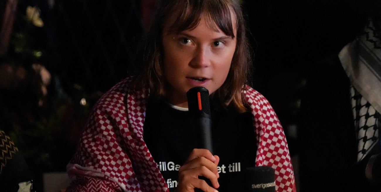 Detuvieron a Greta Thunberg en Londres por apoyar a una organización vinculada al terrorismo