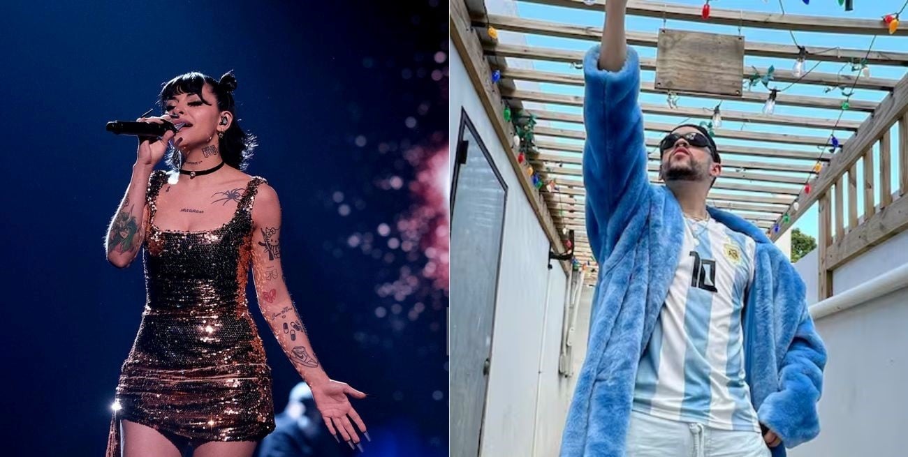 Cazzu fue vista en la prueba de sonido de Bad Bunny y crecen los rumores de su participación en el show