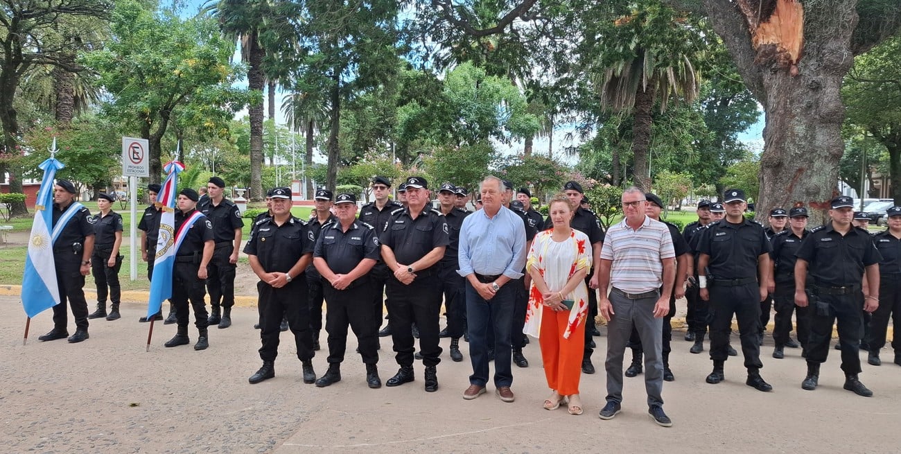 Reordenamiento policial en la costa: asumieron nuevas autoridades en las Unidades Regionales XIV San Javier y VII Garay