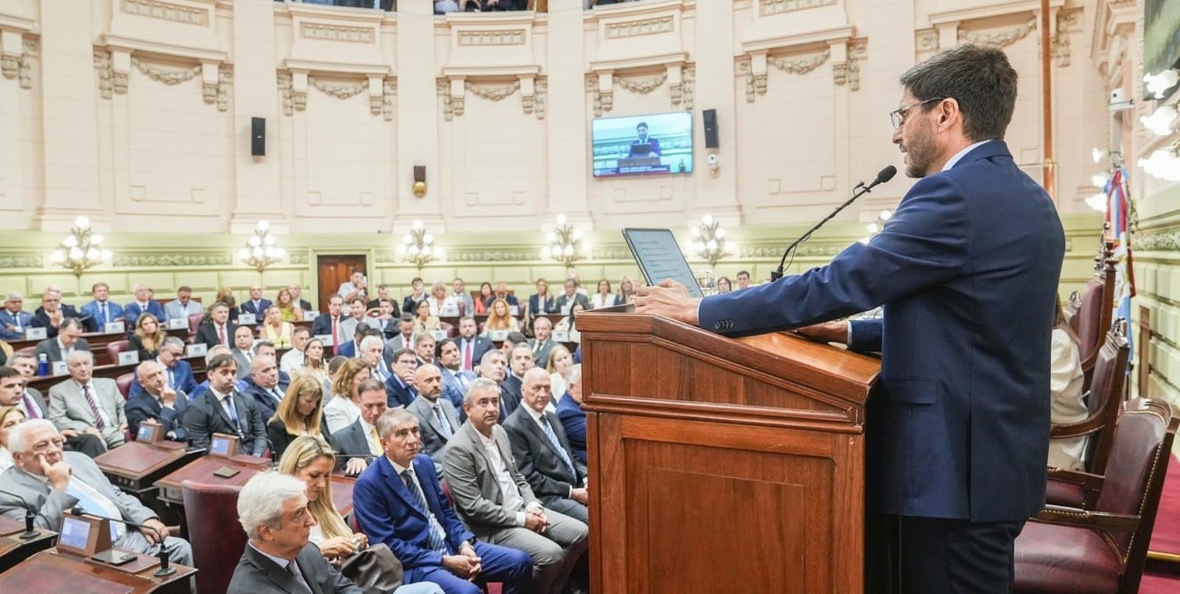 Pullaro inauguró las sesiones con un fuerte mensaje de autoridad y transformación del Estado