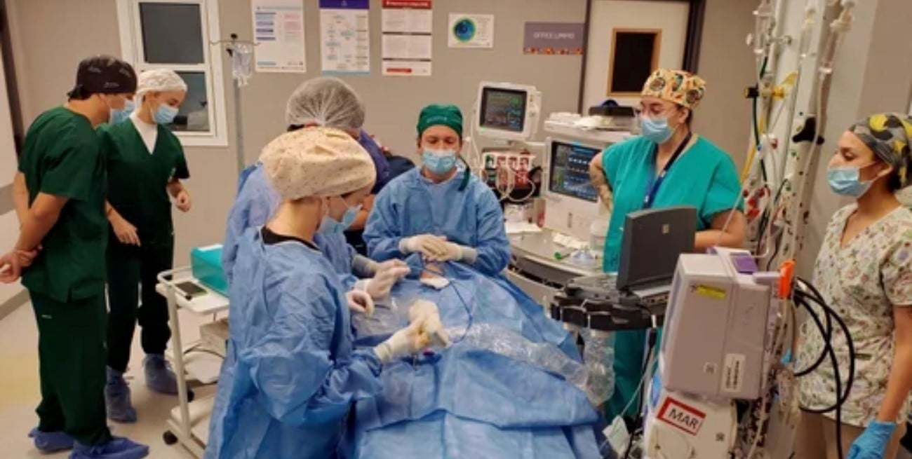 Argentina realizó la primera ablación por microondas de tiroides en un hospital público