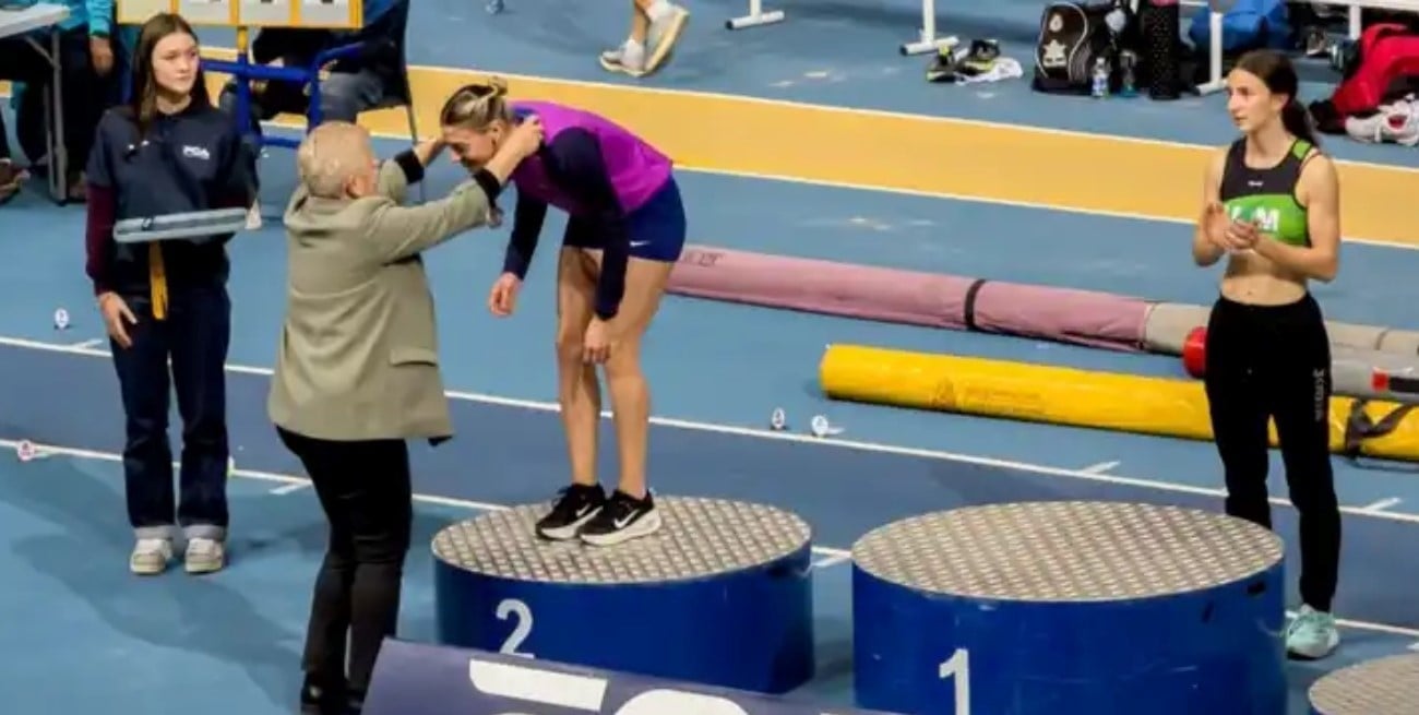 Una santafesina rompió el récord argentino indoor de 200 metros en Cataluña