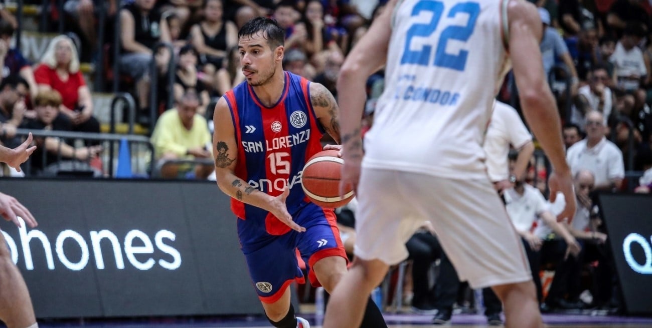 Del triple salvador al golpe final: San Lorenzo venció a Oberá tras una definición para el infarto