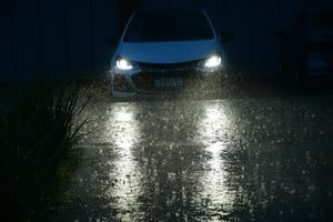 Tormenta en Santa Fe. Créditos: Flavio Raina