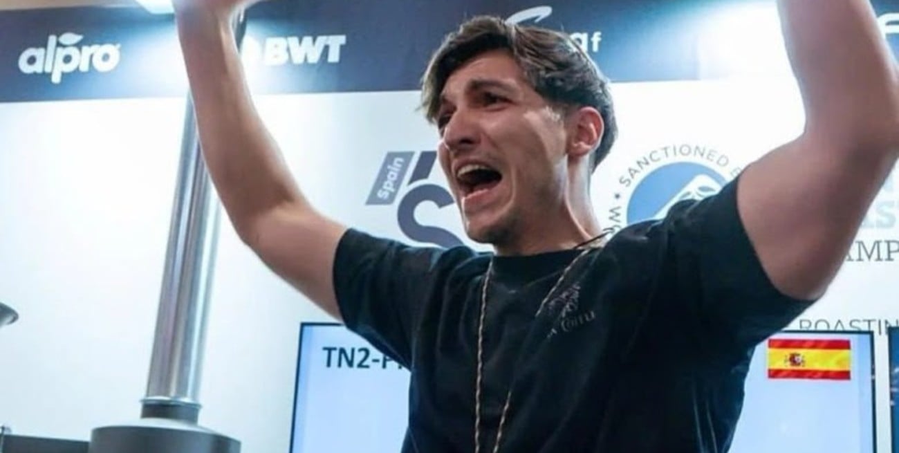 Revancha y consagración: el barista reconquistense que competirá en el Mundial de Tueste