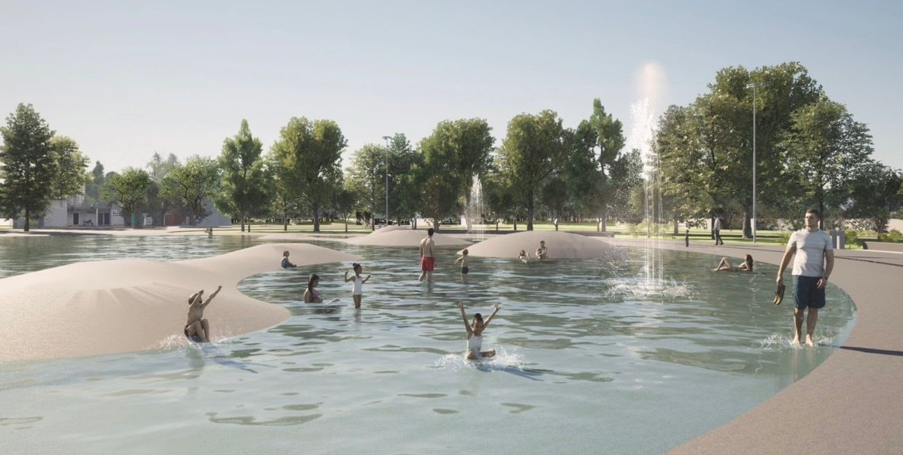 Así será la reforma integral del Parque Garay de Santa Fe, que tendrá un skatepark de invierno