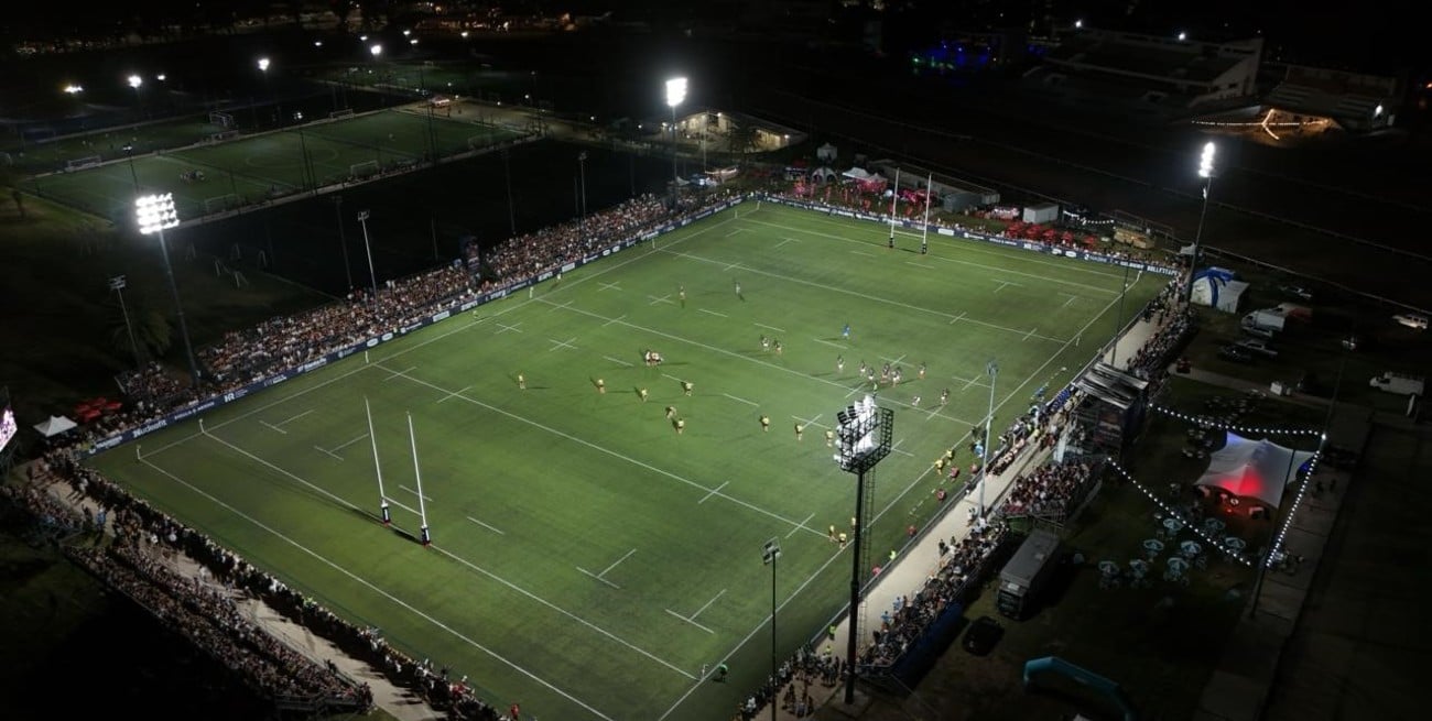 Así se vio el triunfo de Capibaras XV en el debut desde el drone de El Litoral
