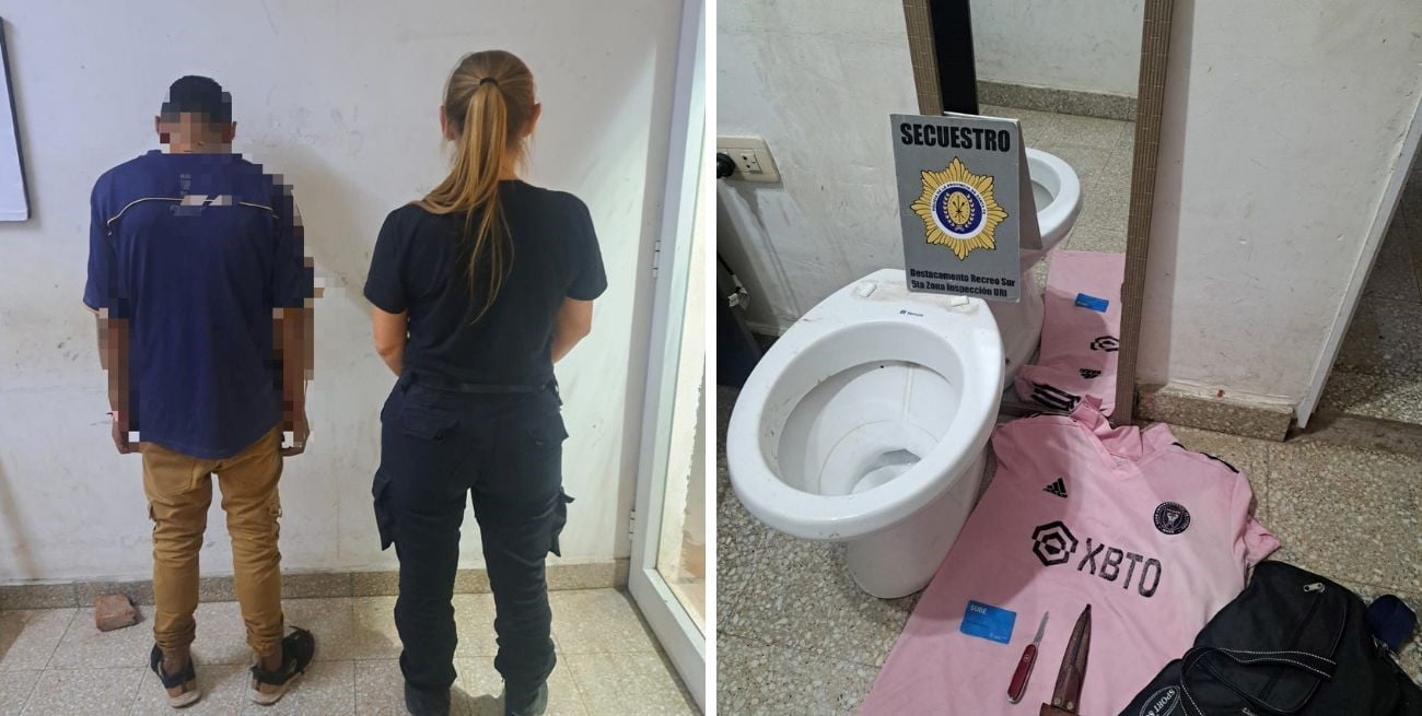 Detienen a un hombre por tentativa de robo en un supermercado 