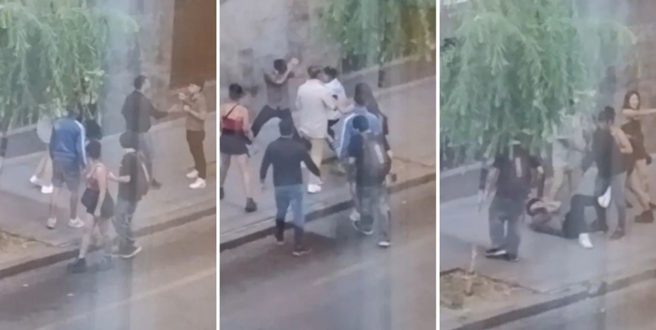 Una brutal pelea a la salida de un boliche en La Plata terminó con una chica internada