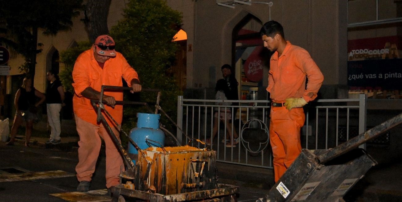 Continúa la demarcación nocturna de dársenas del Nuevo SEOM en Santa Fe: qué calles están afectadas