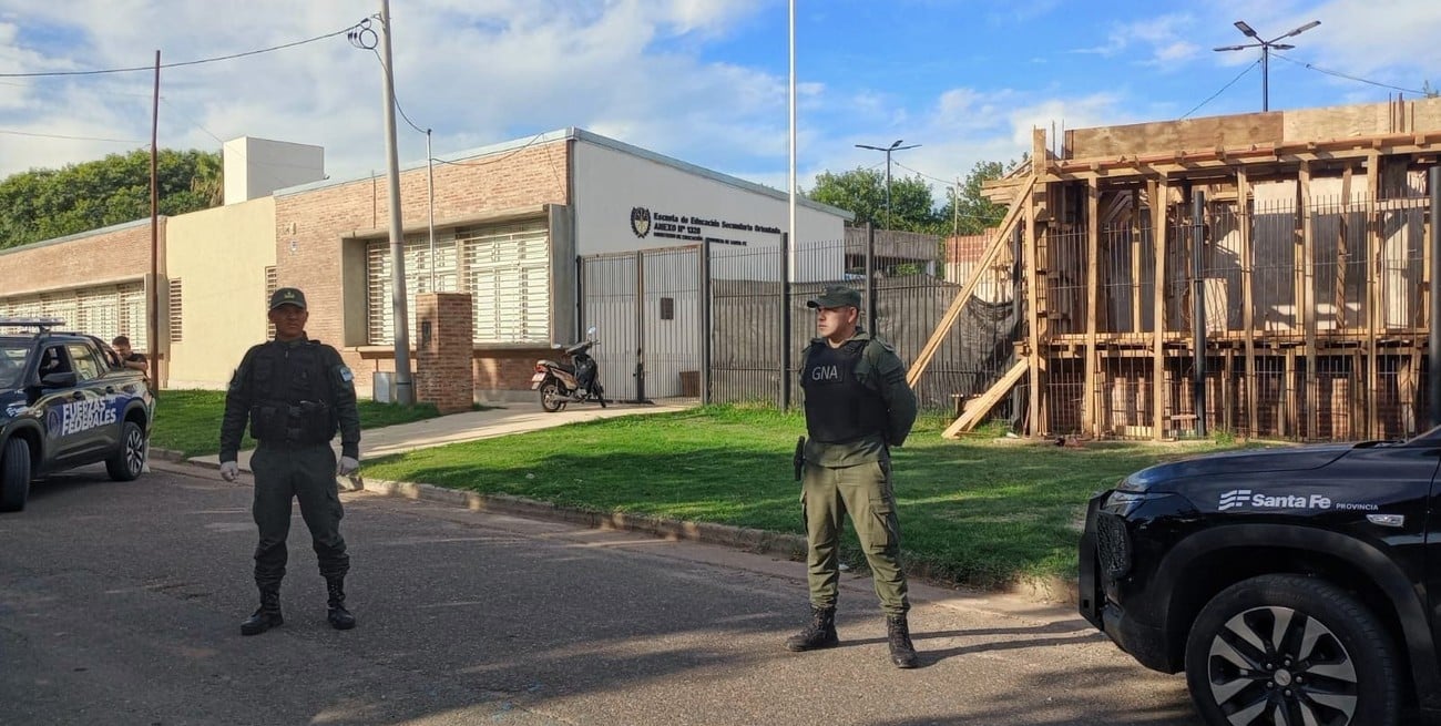 Desbaratan un kiosco de droga frente a una escuela en Puerto General San Martín