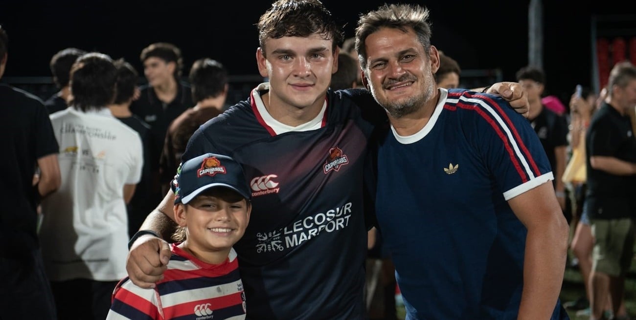 El sueño del pibe: debut y try con solo 18 años en Capibaras XV