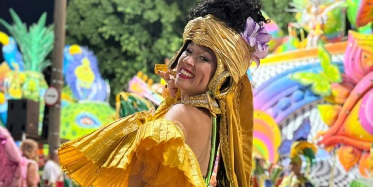Del interior al corazón del samba: la historia de una santafesina que conquista el Carnaval de Río