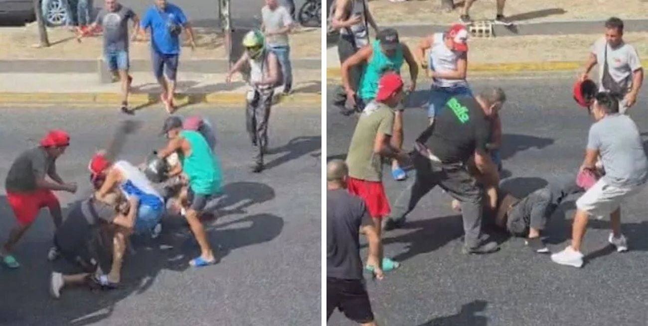 Violenta discusión de tránsito en Castelar: golpeó a un conductor con un fierro y lo dejó desmayado