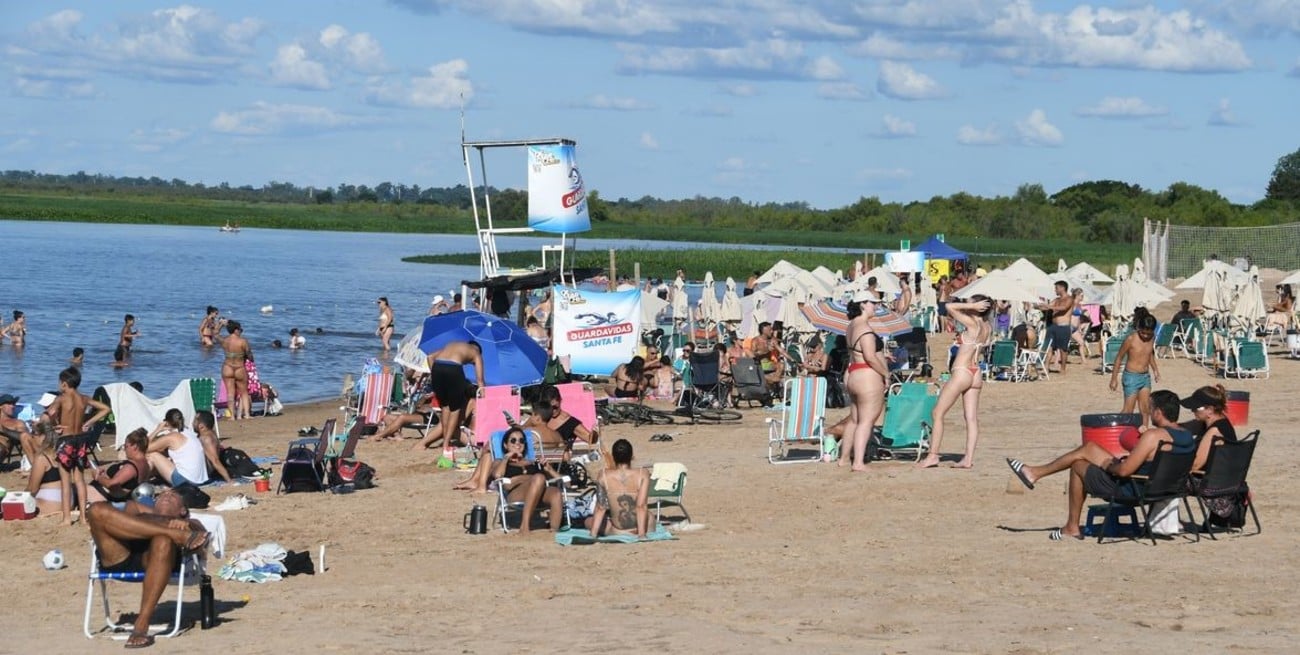 Por qué la nueva playa del Paseo de la Laguna en Santa Fe se volvió "la joya" del verano 2026