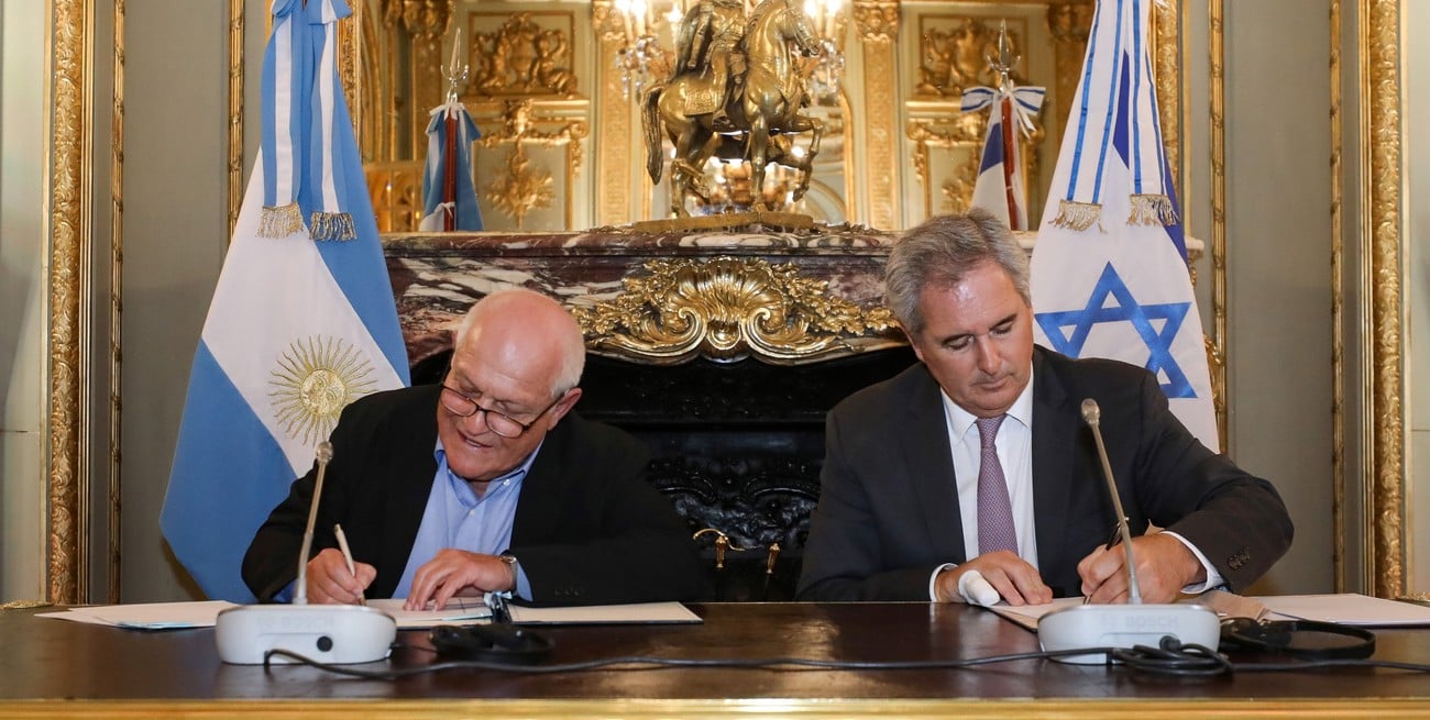 Argentina e Israel firmaron un Memorándum de Entendimiento