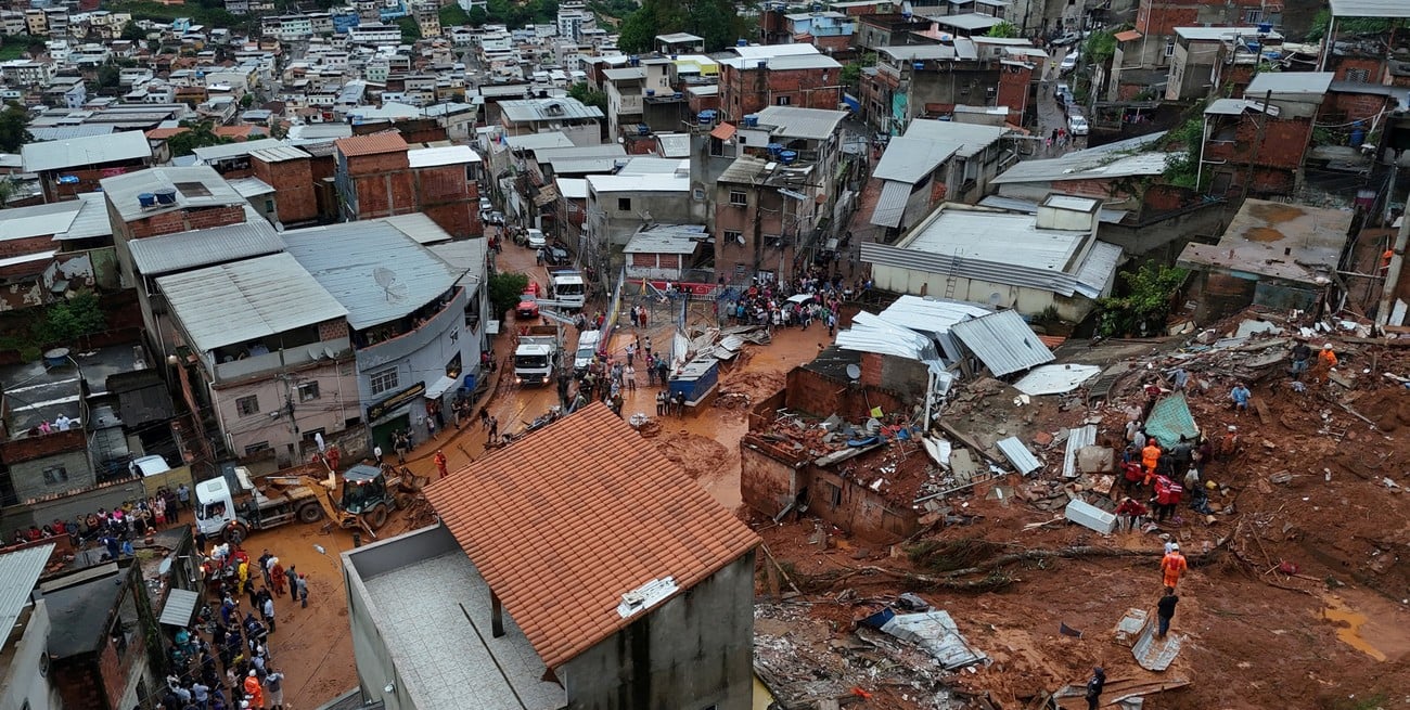 Brasil bajo el agua: 30 muertos y más de 30 desaparecidos por las lluvias